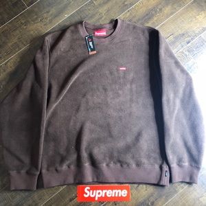 Supreme Small Box Crew Neck Sweatshirt Sz Medium